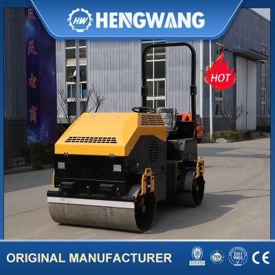 Hydraulic Tandem Rubber Buffer Road Roller