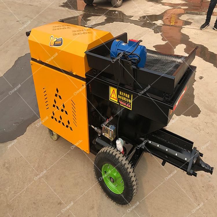 Motor Cement Sprayer Wall Plaster Mortar Paint Spraying Machine