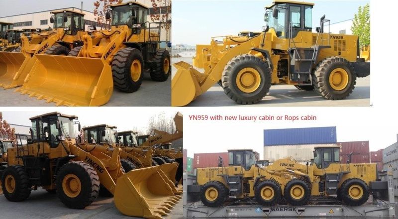 Zl50en China 3cbm Loader Price 5ton Front End Wheel Loader