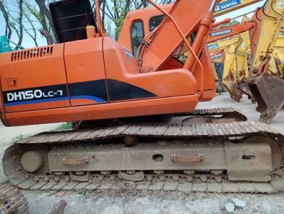 Used Doosanndh-150LC Second Hand Brand New Hydraulic Middle Crawler Excavator Used Compactors Unique Clearance Cylinder Power