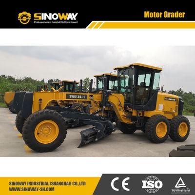 Ground Grading Machine Best Construction Motor Grader Spreading Gravel on Road Construction