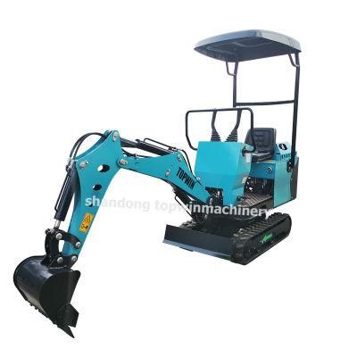 CE EPA Factory Cheaper Compact Excavator 0.8t Multifunctional Mini Excavator 0.8ton