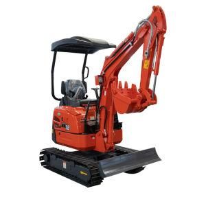 Rhinoceros Xn18 Mini Excavator Hydraulic Crawler High Quality Excavators with Kubota Engine