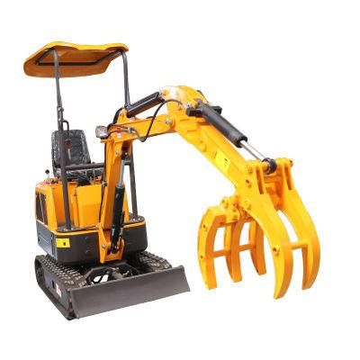 Vtw-10 1000kg Excavator 1 Ton 11.7 HP Rhinoceros Mini Hydraulic Crawler Mini Excavator Machine Excavators Price Manufacturers