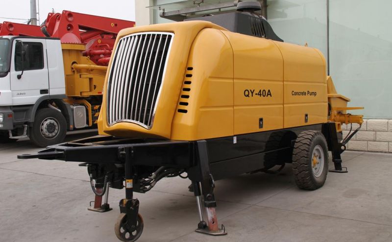 40m3/H Concrete Pump Electric Machine Stationary Hydraulic Diesel Trailer Concrete Pump