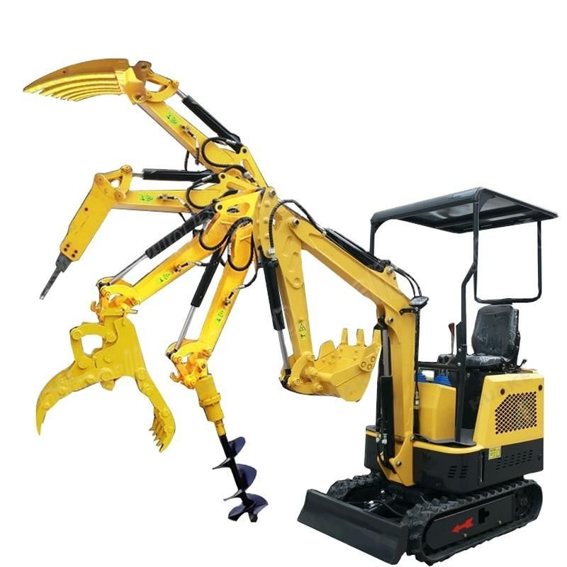 Famous Engine Brand China Made Small Mini Excavator for Sale