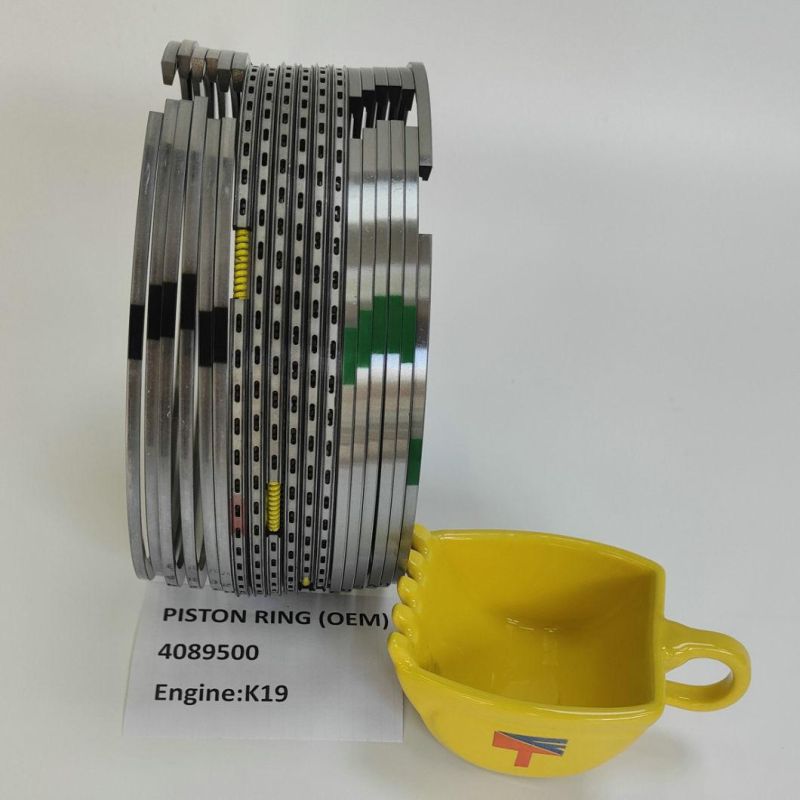 High Quality Diesel Engine Mechanical Parts Piston Ring 4089500 for Engine Parts K19 Generator Set