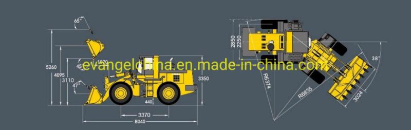 Heli 5 Ton Wheel Loader Zl50eii with Weichai Engine Price