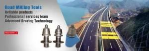 Road Milling Teeth Cutter Carbide Bits Road Rehabilitation Conicals Rotary Digging Teeth