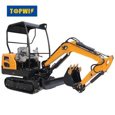 Excavators of Construction Machinery Hydraulic Digger 1800kg Small Mini Excavator 1.8ton