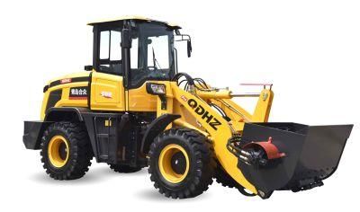 1.4t Front End Mini Wheel Loader with Mixing Shovel for Construction Site