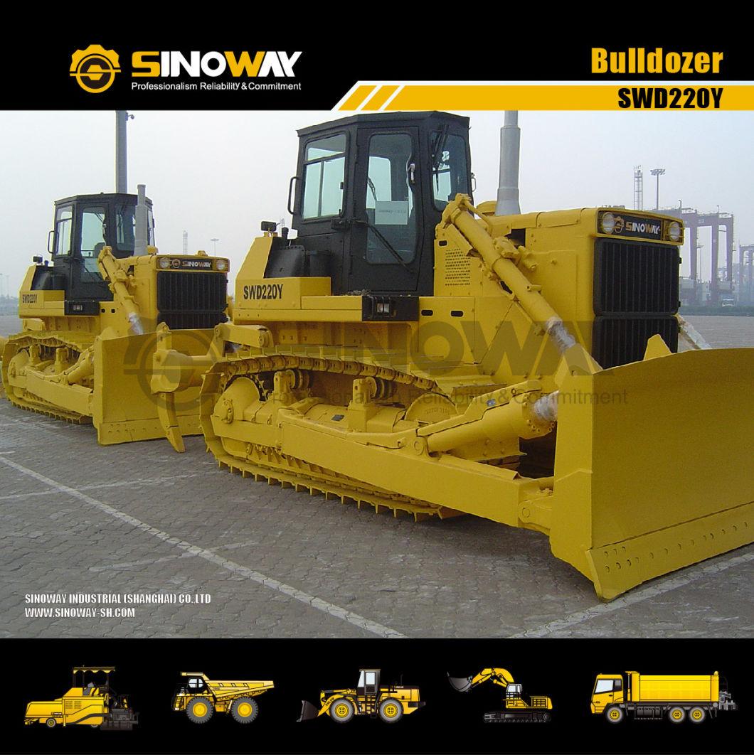 Cummins 220HP Big Track Type Bulldozer for Earth Moving