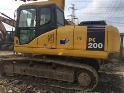 High Quality Excavators Used Komatsu PC200-7, Used Komatsu PC200-7 Hydraulic Excavator for Sale