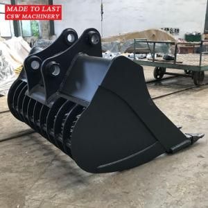 Csw Excavator Horizontal Sieve Bucket for Construction Machinery 25-30 Ton Machine