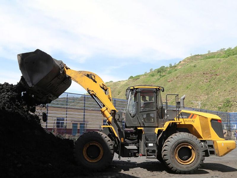 862h 6.5ton 4cbm Small Articulated Wheel Loader Price