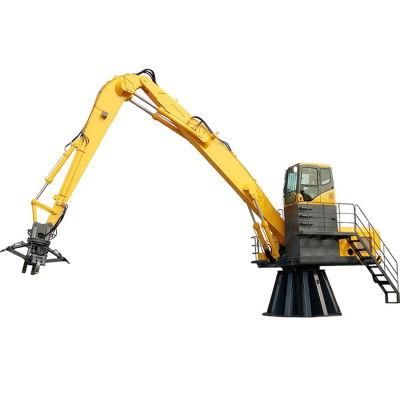 High Rise Material Handler 25 Ton Stationary Grab Crane