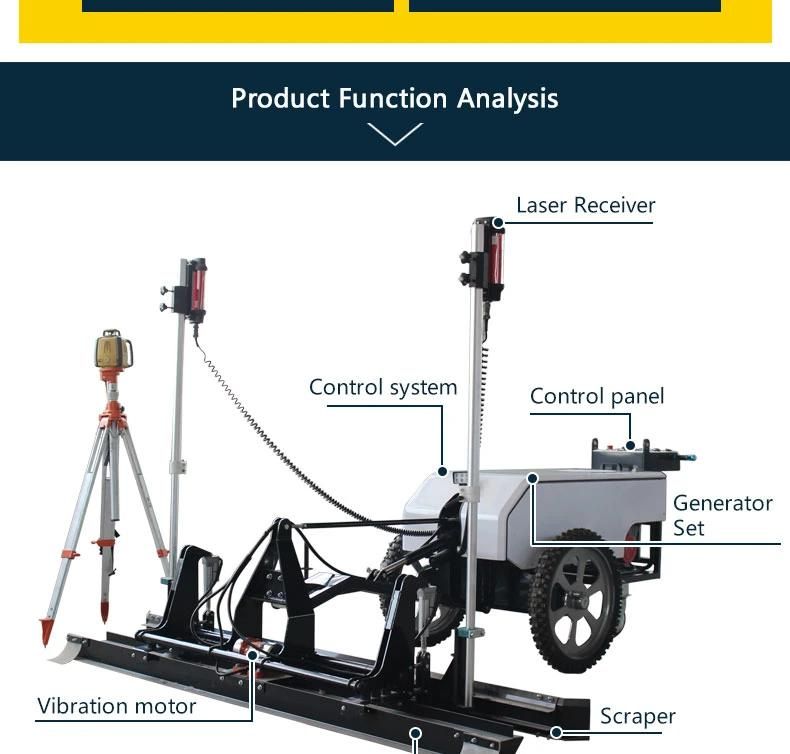 Vibrating Laser Concrete Screed on Sale