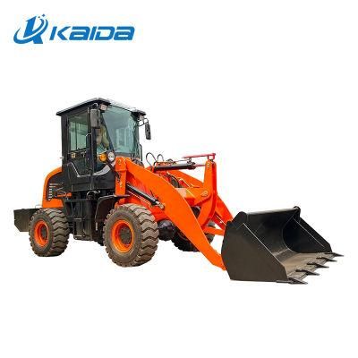 Huge Digging Force New Front Loader with Customized Engine, Pallet Fork, Quick Change