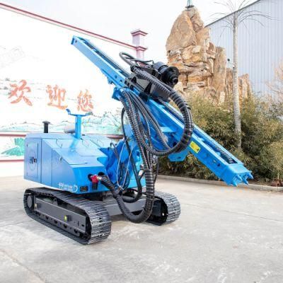 3m Hydraulic Rotary Press Piling Machine Road Construction Hydraulic Pile Driver / Solar Piling Machine for Mine