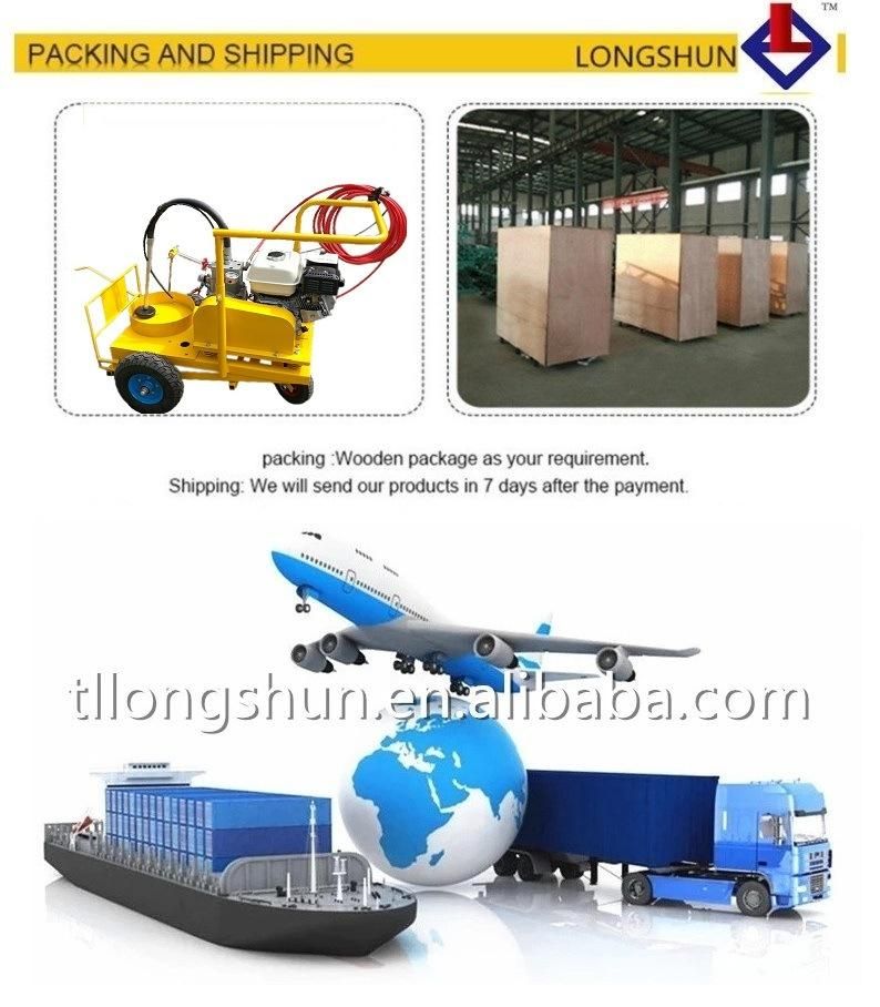 China Supplier Cold Spray Road Marking Machine Paint Striping Equipment