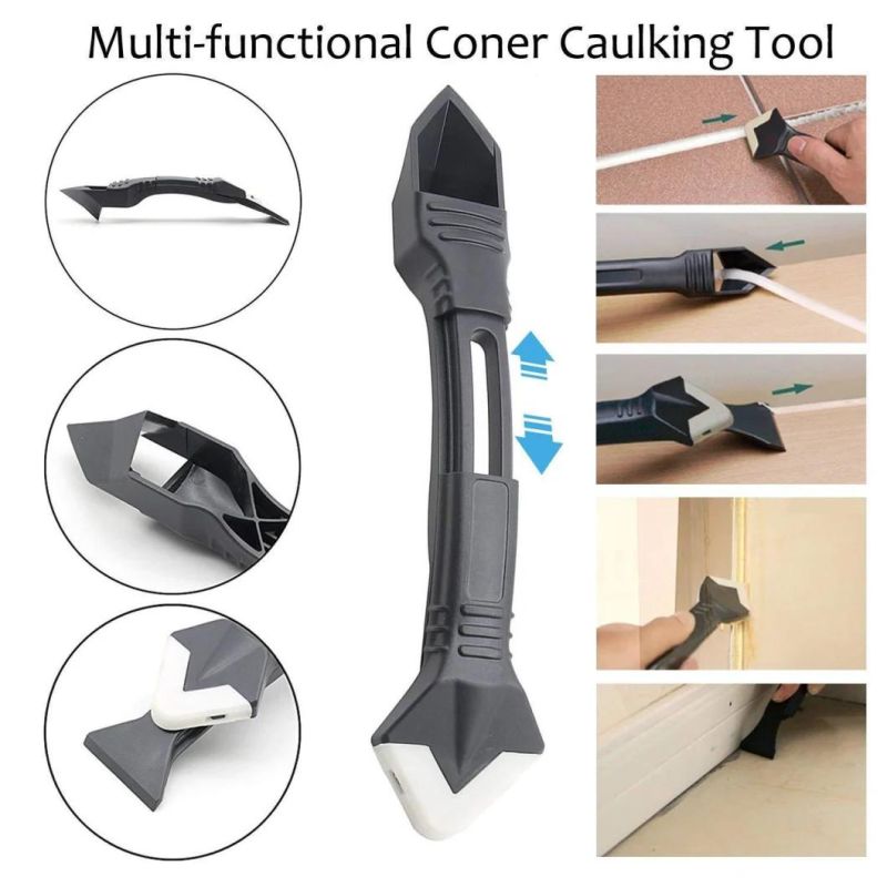 OEM Silicone Caulking Finisher Sealant Nozzle Spatula Filler Remover Seam Tool Scraper Tip Rubber Spatula Nozzle Applicator Finishing Tool Glue Shovel