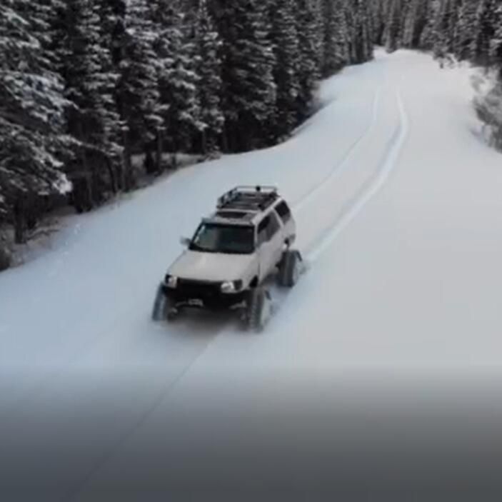 Rubber Track System for Jeep/SUV Less Than 3000kgs