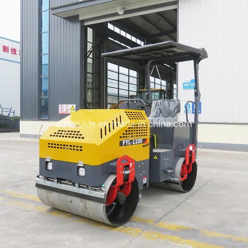 Excellent Durability 2.5 Ton Double Drum Roller Vibratory Asphalt Road Roller