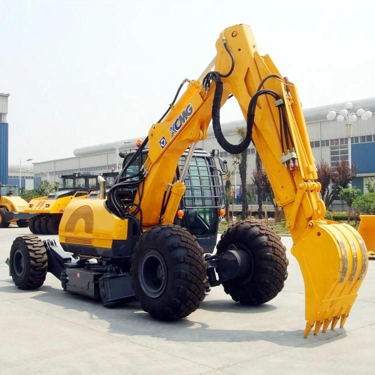 XCMG Official 15 Ton Wheel Excavator Manufacturer Xe150wb