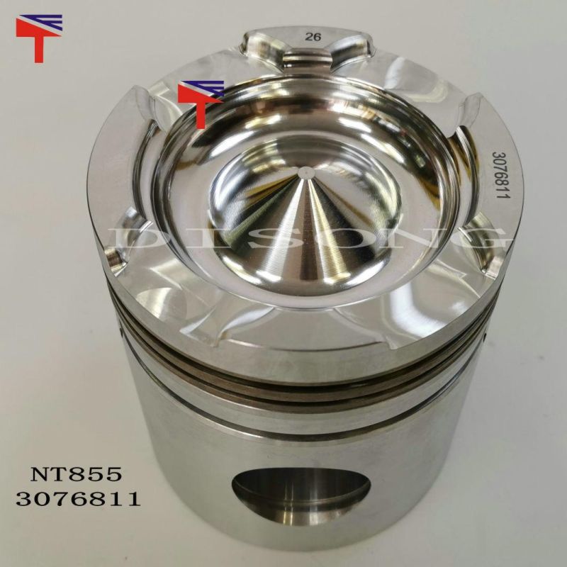 High-Performance Diesel Engine Engineering Machinery Parts Piston 3076811 for Engine Parts Nt855 Generator Set