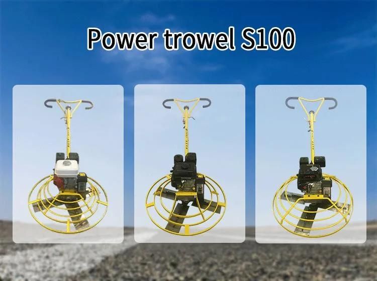PT36f Petrol Engine Concrete Finishing Power Trowel with Five Blades