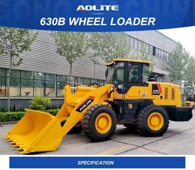 2022 China New 3ton 3.5ton 630 Mini Front Loader for Sale