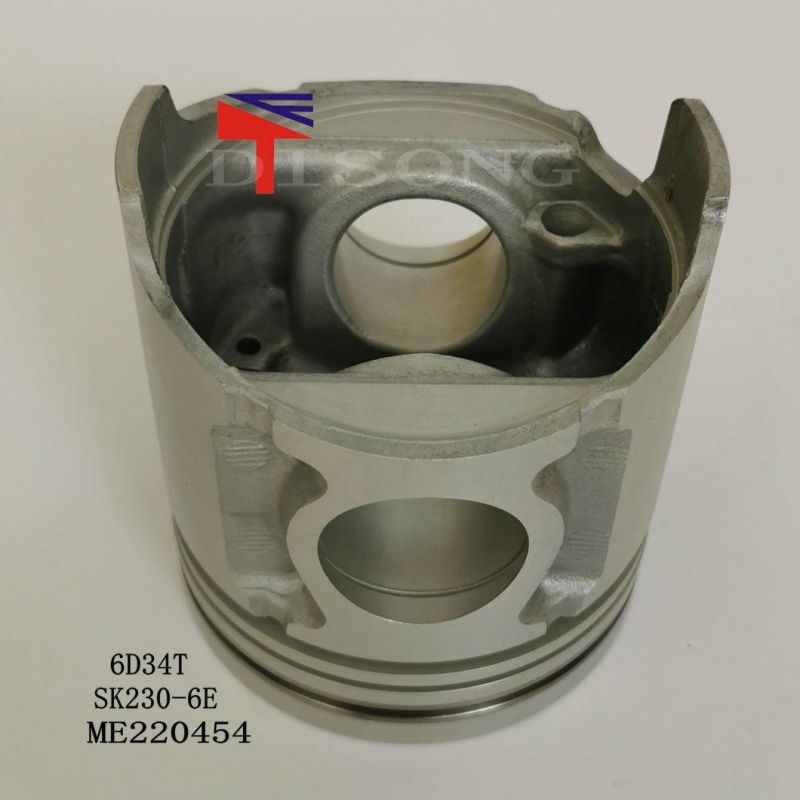 High-Performance Diesel Engine Engineering Machinery Parts Piston Me220454 for Engine Parts 6D34 Sk230-6e Generator Set