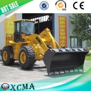 China 5 Tons Cummins Wheel Front Loader for Earth Moving Equipment