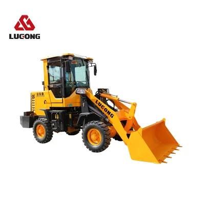 Lugong 1.5ton Articulated Mini Small Compact Front End Wheel Loader
