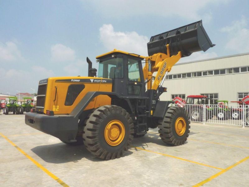 Lovol Wheel Loader FL976h with 7 Ton Rated Loading Weight