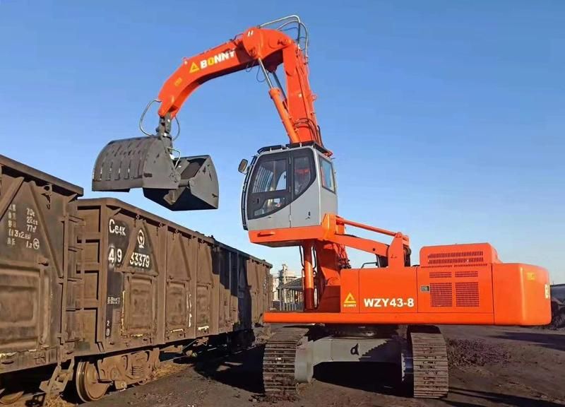 Bonny Coal Unloader Material Handling Equipment for Loading Unloading Coal From Train Ship Barge