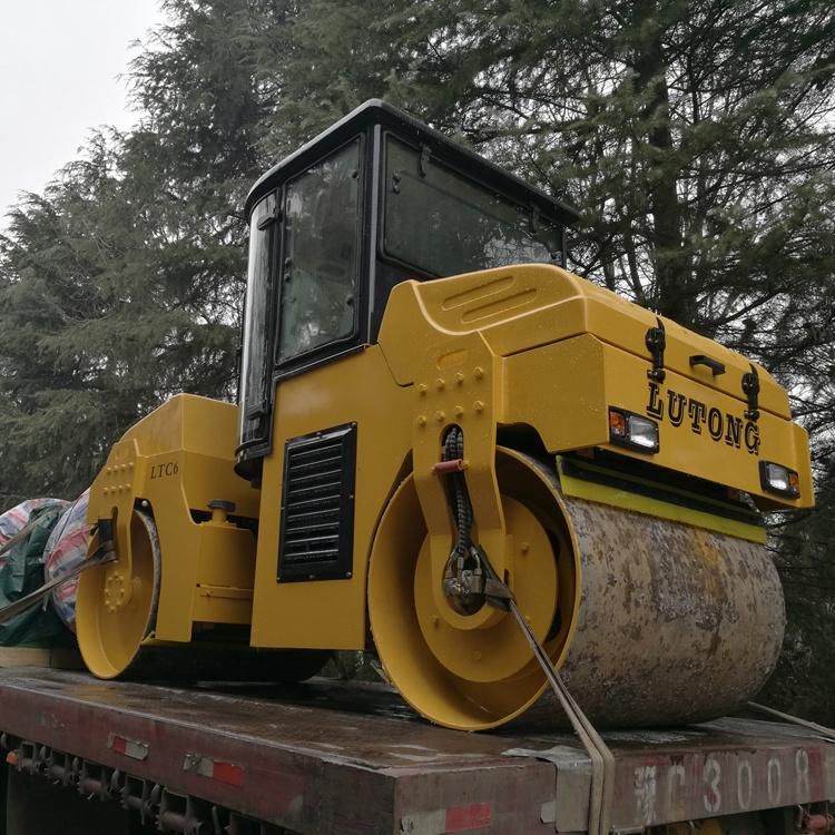 (LTC6) Lutong 6ton Double Drum Vibratory Road Roller