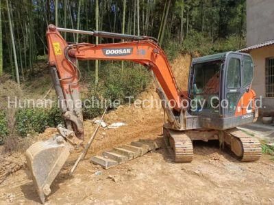 Second Hand Doosan Dx55-9 Mini Excavator in Stock for Sale with Great Performance