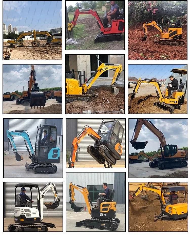 Good Quality 0.1cbm Bucket Capacity Crawler Excavators Use for Chile