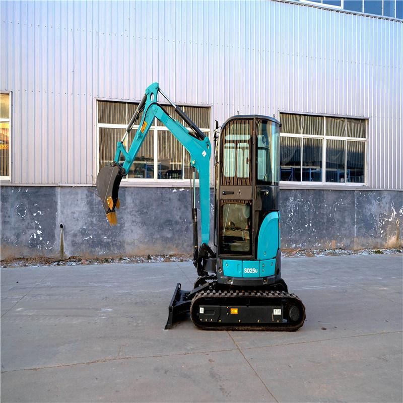 2.5ton SD25u Free Shipping Hydraulic Mini Diggers Mini Excavators