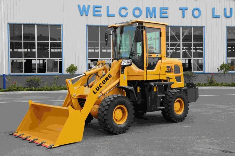 T920 Lugong Rated Loading 1~3 Ton Small Wheel Loader for Sale