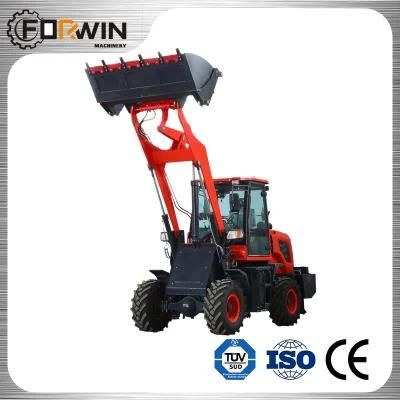 Construction Machinery Equipment 1.2 Ton Fw912A Mini and Compact Front End Shovel Articulated Steering 4WD Track Small Wheel Loaders