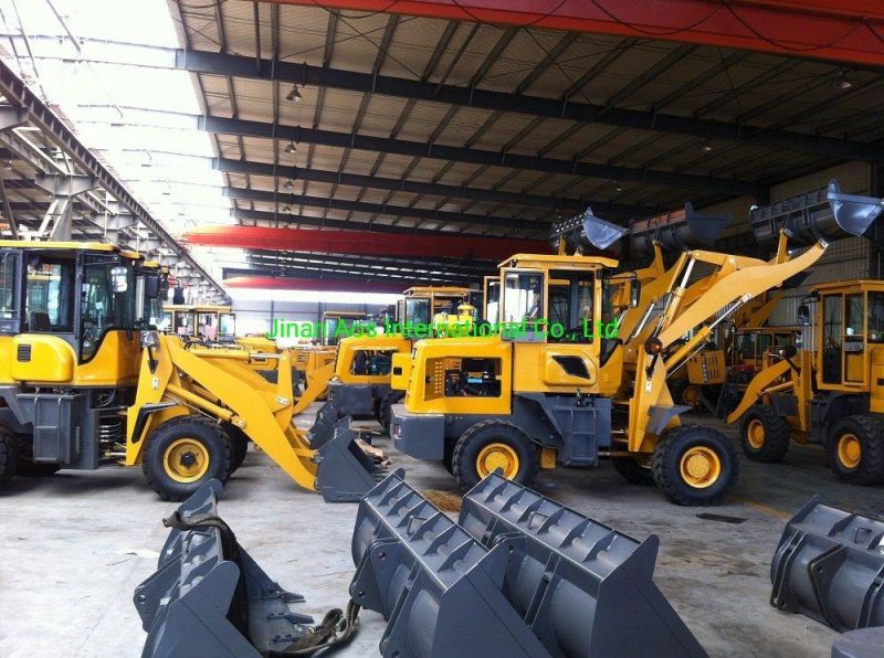 6t Big Wheel Loader Max Speed 38km/H Tyre Size 26.5-25