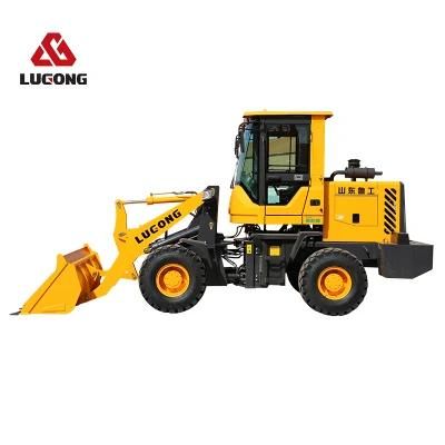 Lugong Brand China Famous 1800 Kg Front End Mini Wheel Loader