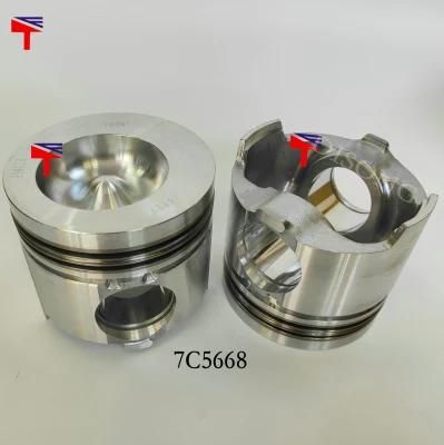 High-Performance Diesel Engine Engineering Machinery Parts Piston 7c5668 for Engine Parts Cat3116 Cat3114 Generator Set