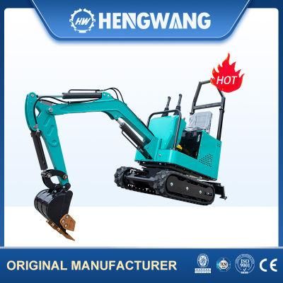 Smallest 1 Ton Diesel Digger Chinese Excavator