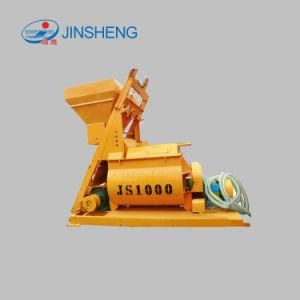 Js1000 (1m3) Twin Shaft Concrete Mixer