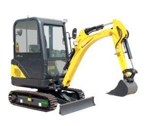 CT18-9dp (1.8t&0.04 M3) with Cabin, Hydraulic Backhoe Mini Excavator