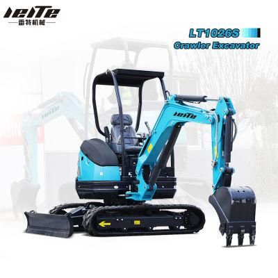 Garden Digger 2.6 Ton Mini Excavator Manufacturer Hydraulic Excavator Price