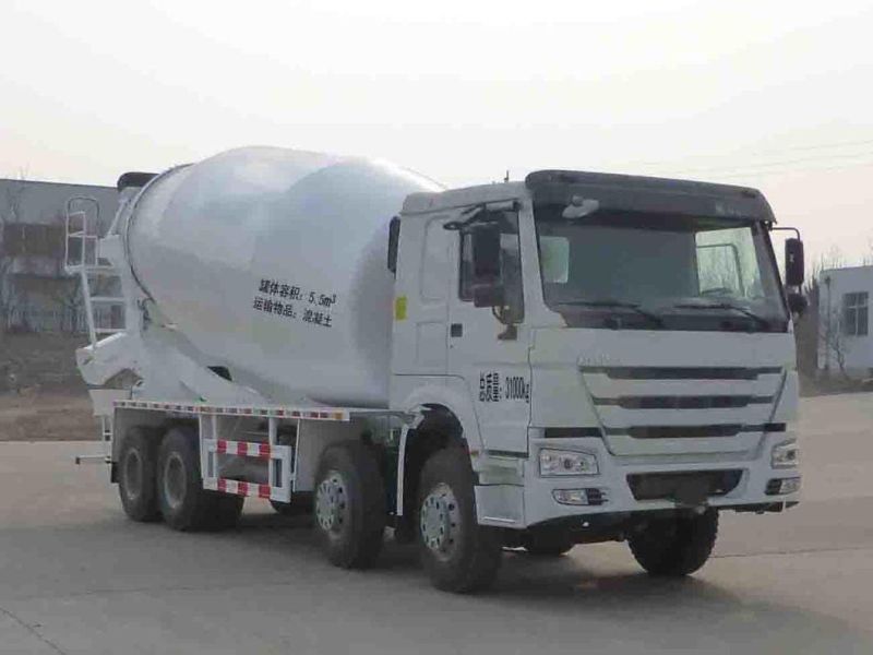 HOWO Concrete Mixer Truck for 8*4 Self Loading Pumping